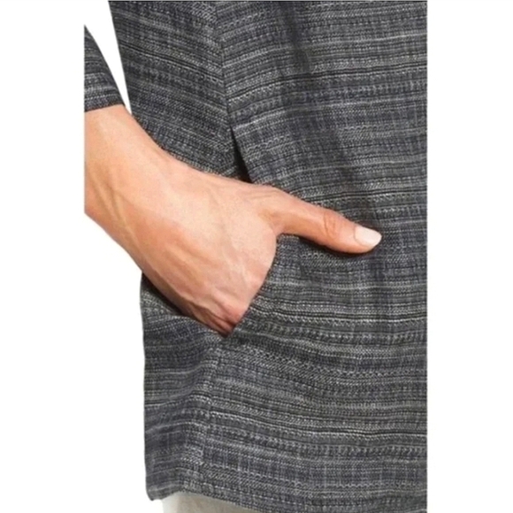 Eileen Fisher Coastline Organic Linen Tunic Button Up Small - Picture 8 of 16